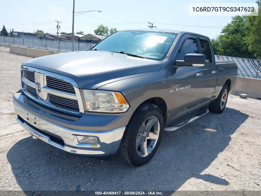 2012 Ram 1500 Slt VIN: 1C6RD7GT9CS347623 Lot: 40069417