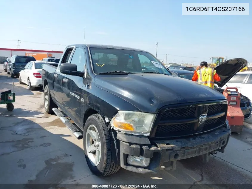 2012 Ram 1500 St VIN: 1C6RD6FT4CS207166 Lot: 40087723