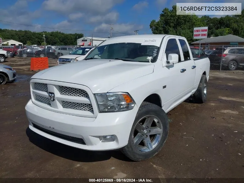 1C6RD6FT2CS323384 2012 Ram 1500 St