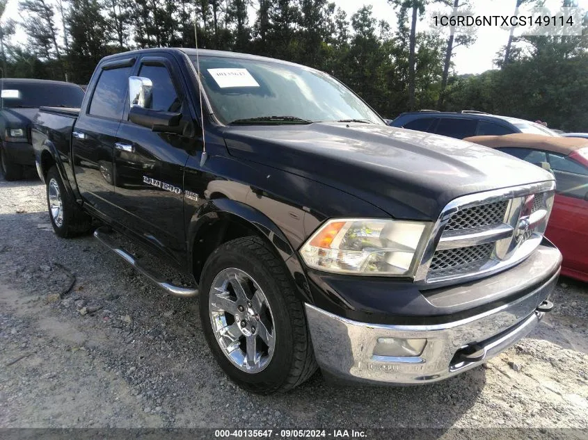 1C6RD6NTXCS149114 2012 Ram 1500 Laramie