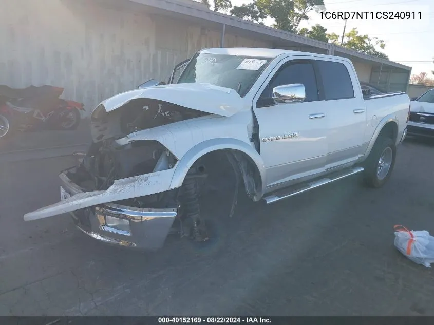 2012 Ram 1500 Laramie VIN: 1C6RD7NT1CS240911 Lot: 40152169