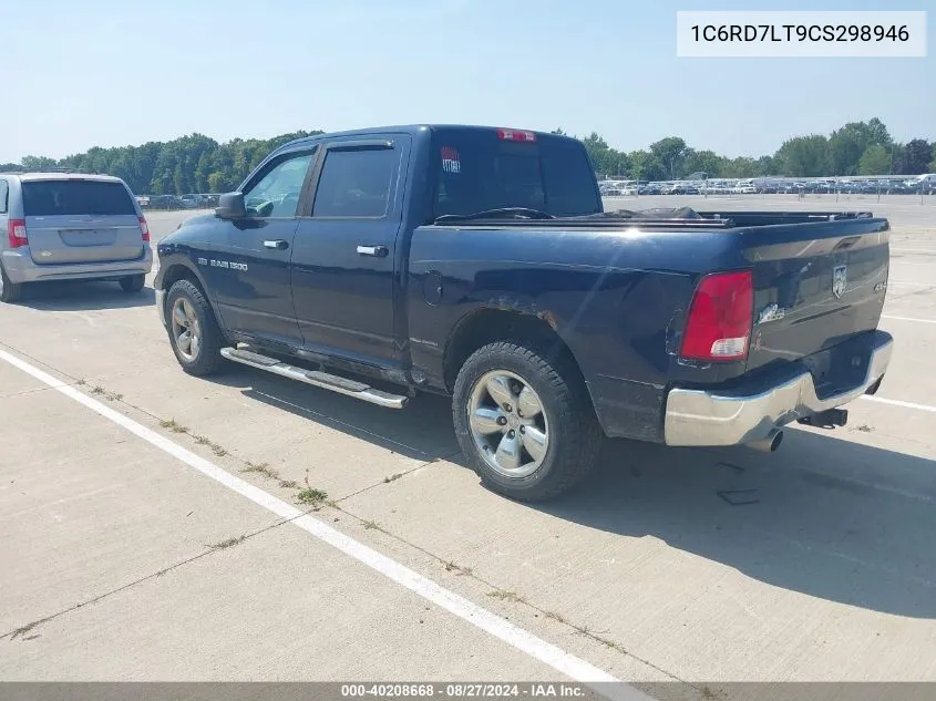 2012 Ram 1500 Slt VIN: 1C6RD7LT9CS298946 Lot: 40208668