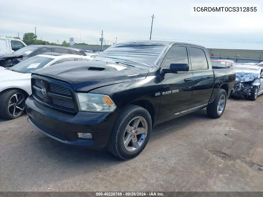 1C6RD6MT0CS312855 2012 Ram 1500 Sport