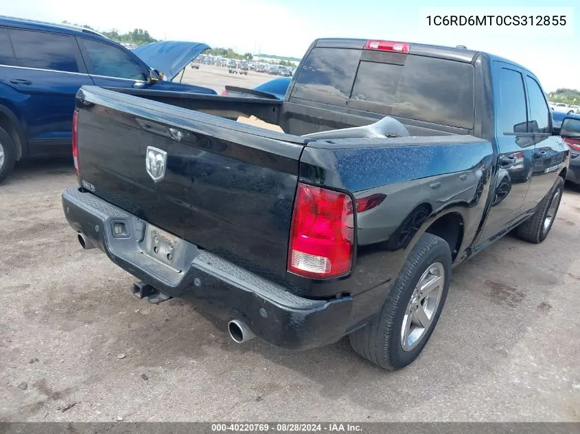 2012 Ram 1500 Sport VIN: 1C6RD6MT0CS312855 Lot: 40220769