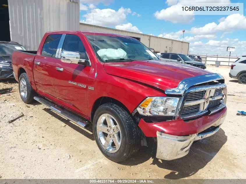 2012 Ram 1500 Slt VIN: 1C6RD6LT2CS237545 Lot: 40231764