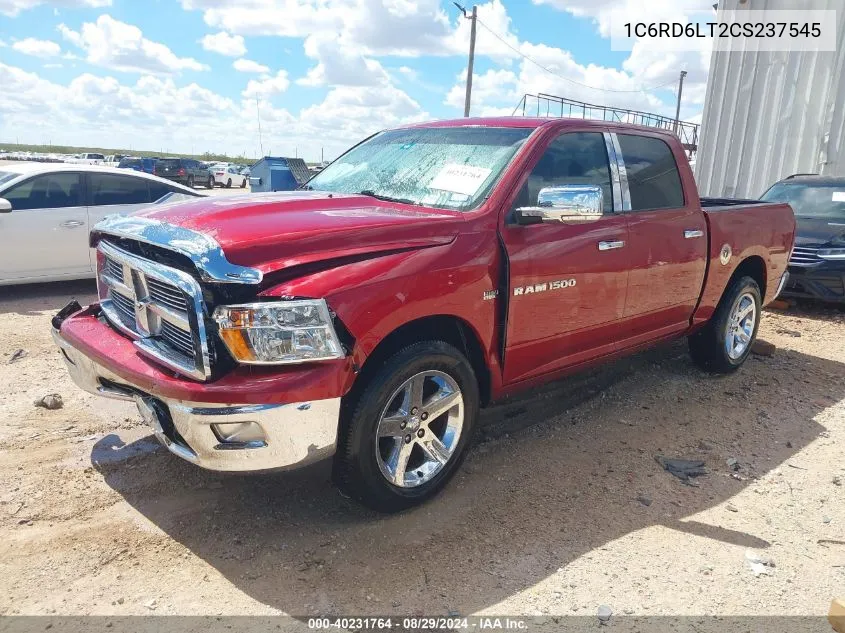 2012 Ram 1500 Slt VIN: 1C6RD6LT2CS237545 Lot: 40231764