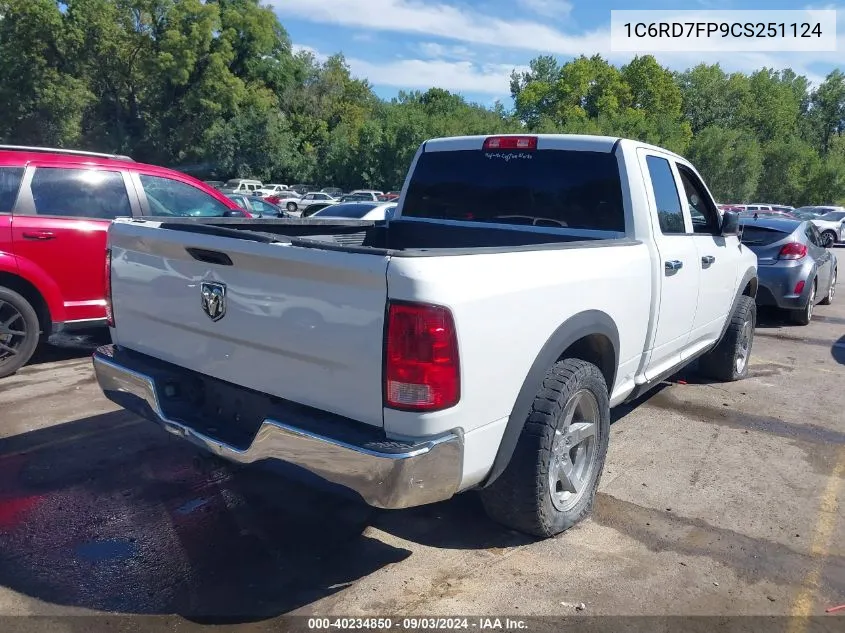 2012 Ram 1500 St VIN: 1C6RD7FP9CS251124 Lot: 40234850