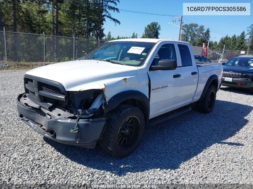 2012 Ram 1500 St VIN: 1C6RD7FP0CS305586 Lot: 40235013