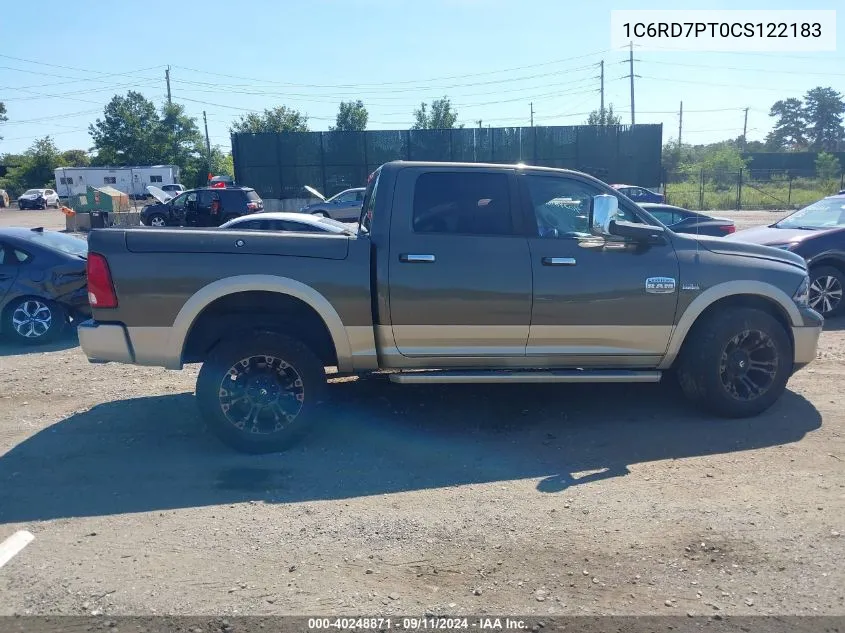 2012 Ram 1500 Laramie Longhorn/Limited Edition VIN: 1C6RD7PT0CS122183 Lot: 40248871