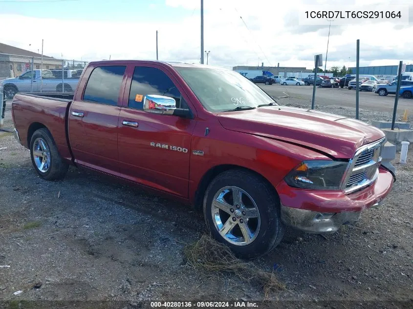 2012 Ram 1500 Slt VIN: 1C6RD7LT6CS291064 Lot: 40280136