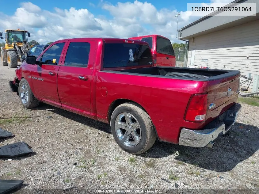 2012 Ram 1500 Slt VIN: 1C6RD7LT6CS291064 Lot: 40280136