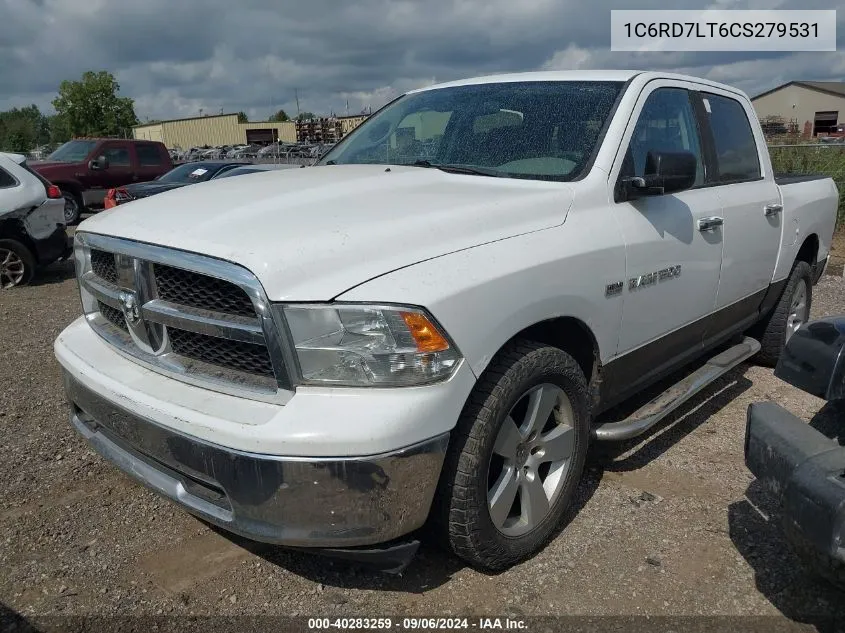 2012 Ram 1500 Slt VIN: 1C6RD7LT6CS279531 Lot: 40283259