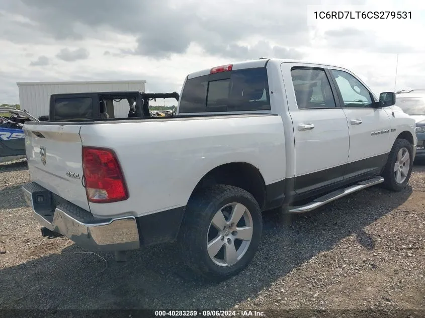 1C6RD7LT6CS279531 2012 Ram 1500 Slt