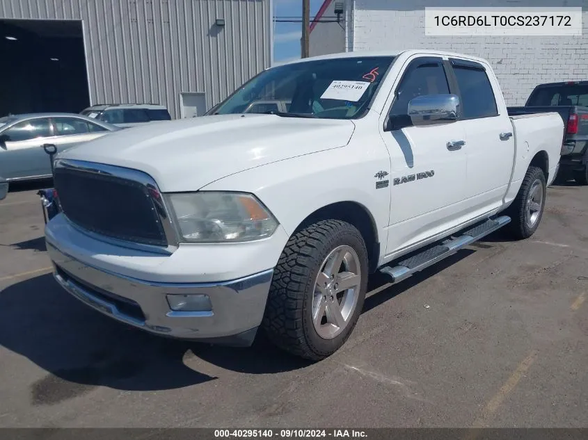 1C6RD6LT0CS237172 2012 Ram 1500 Slt