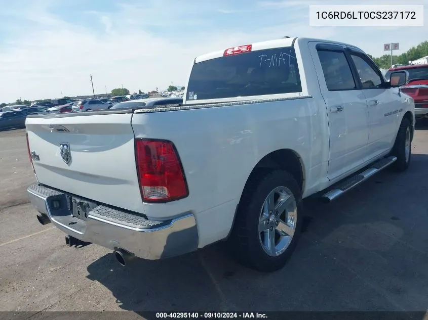 2012 Ram 1500 Slt VIN: 1C6RD6LT0CS237172 Lot: 40295140