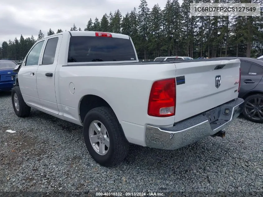 1C6RD7FP2CS127549 2012 Ram 1500 St