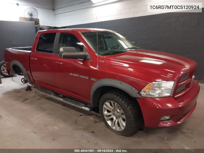 2012 Ram 1500 Sport VIN: 1C6RD7MT0CS120924 Lot: 40341851