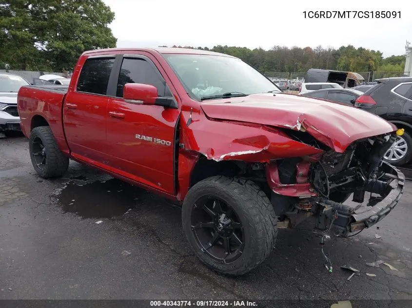 2012 Ram 1500 Sport VIN: 1C6RD7MT7CS185091 Lot: 40343774