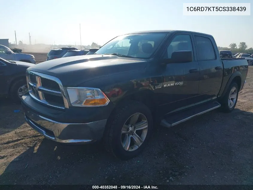 2012 Ram 1500 St VIN: 1C6RD7KT5CS338439 Lot: 40352048