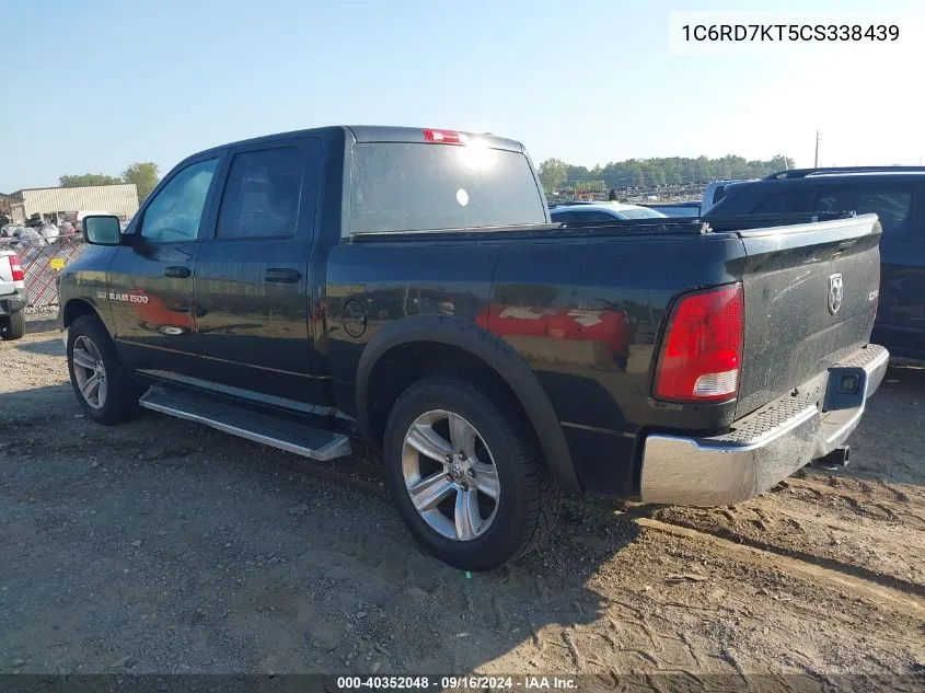 1C6RD7KT5CS338439 2012 Ram 1500 St