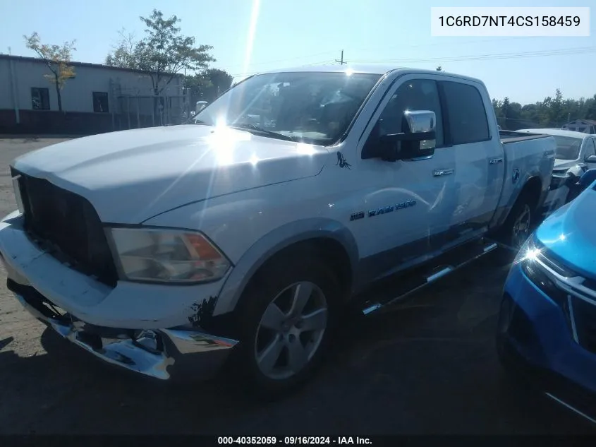 2012 Ram 1500 Laramie VIN: 1C6RD7NT4CS158459 Lot: 40352059