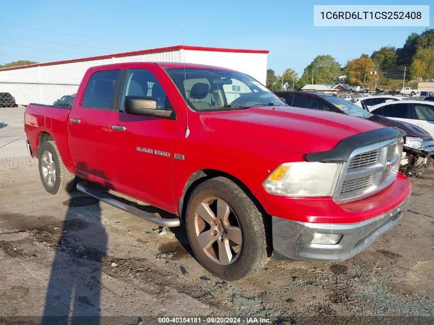 1C6RD6LT1CS252408 2012 Ram 1500 Slt