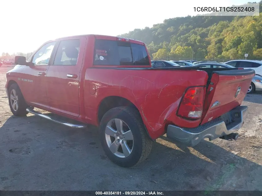 1C6RD6LT1CS252408 2012 Ram 1500 Slt