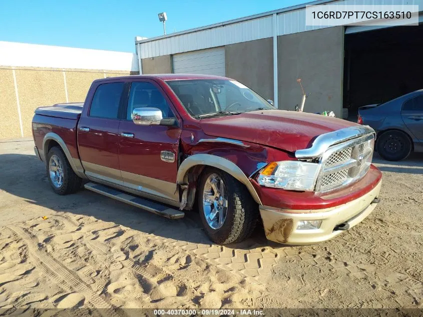 2012 Ram 1500 Laramie Longhorn/Limited Edition VIN: 1C6RD7PT7CS163510 Lot: 40370300