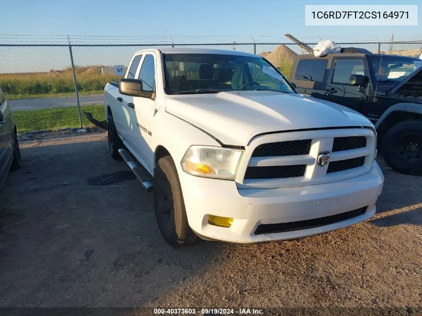 2012 Ram 1500 St VIN: 1C6RD7FT2CS164971 Lot: 40373603