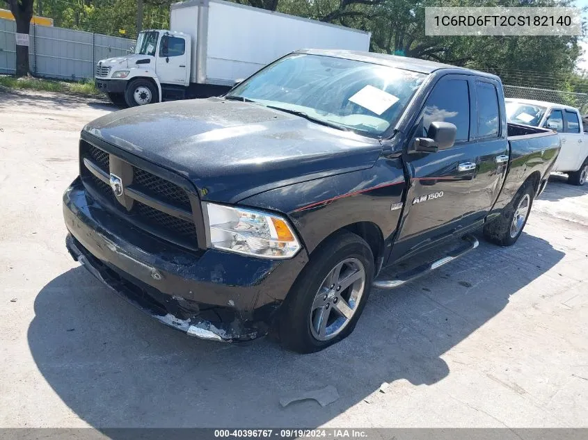 1C6RD6FT2CS182140 2012 Ram 1500 St