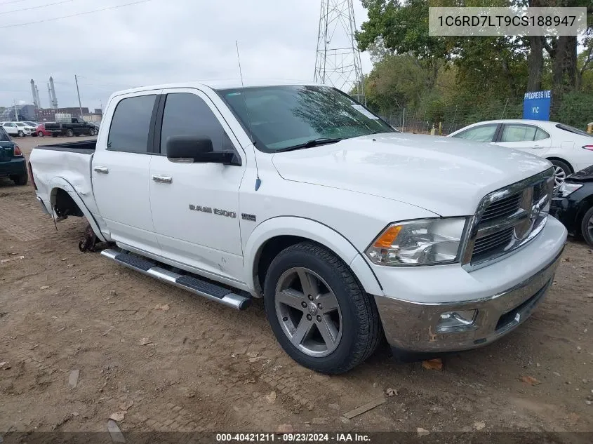 2012 Ram 1500 Slt VIN: 1C6RD7LT9CS188947 Lot: 40421211