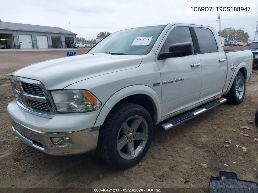 1C6RD7LT9CS188947 2012 Ram 1500 Slt