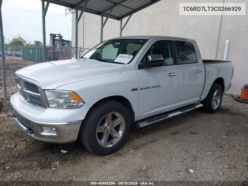 1C6RD7LT3CS266929 2012 Ram 1500 Slt