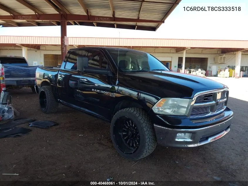 1C6RD6LT8CS333518 2012 Ram 1500 Slt