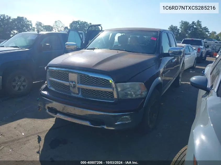 2012 Ram 1500 Laramie VIN: 1C6RD7NTXCS285216 Lot: 40507206