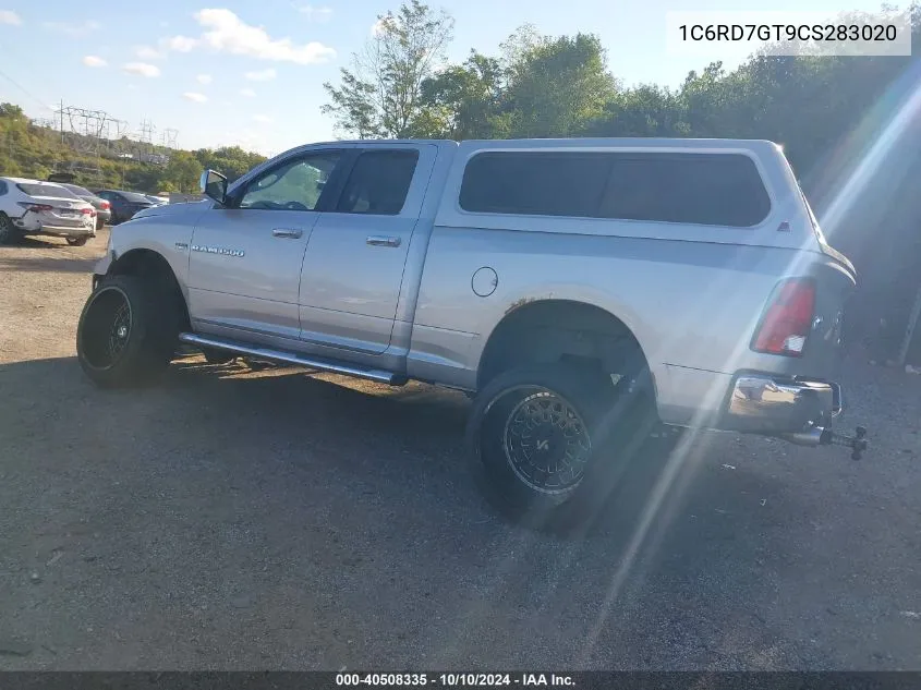 2012 Ram 1500 Slt VIN: 1C6RD7GT9CS283020 Lot: 40508335