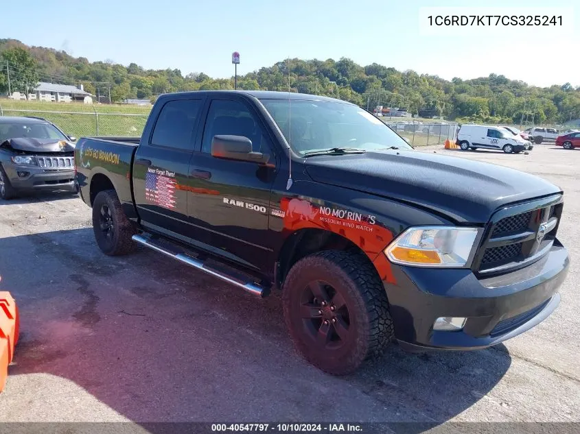 1C6RD7KT7CS325241 2012 Ram 1500 St