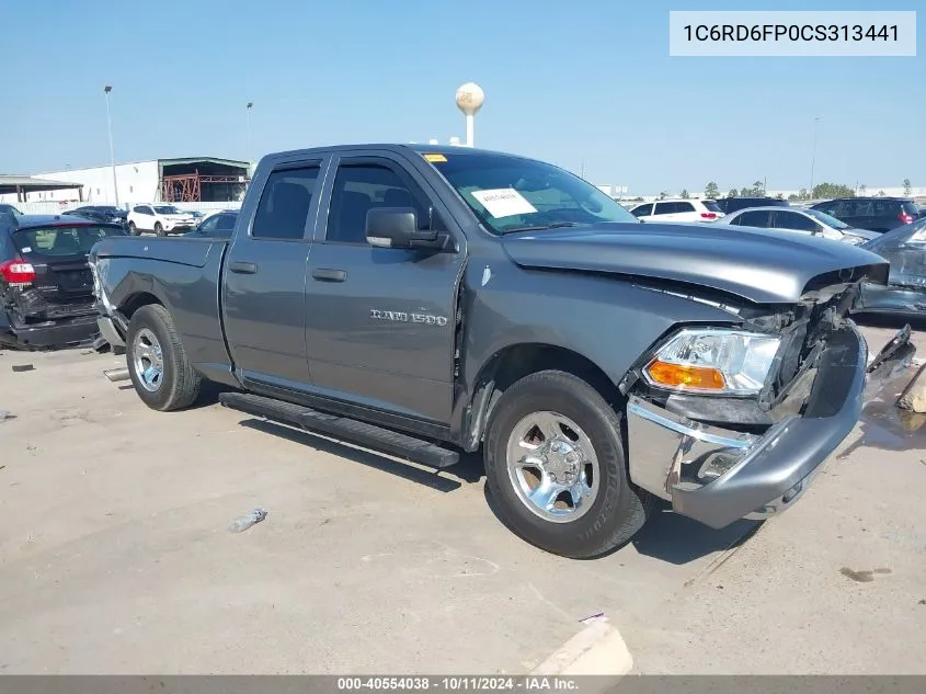 2012 Ram 1500 St VIN: 1C6RD6FP0CS313441 Lot: 40554038