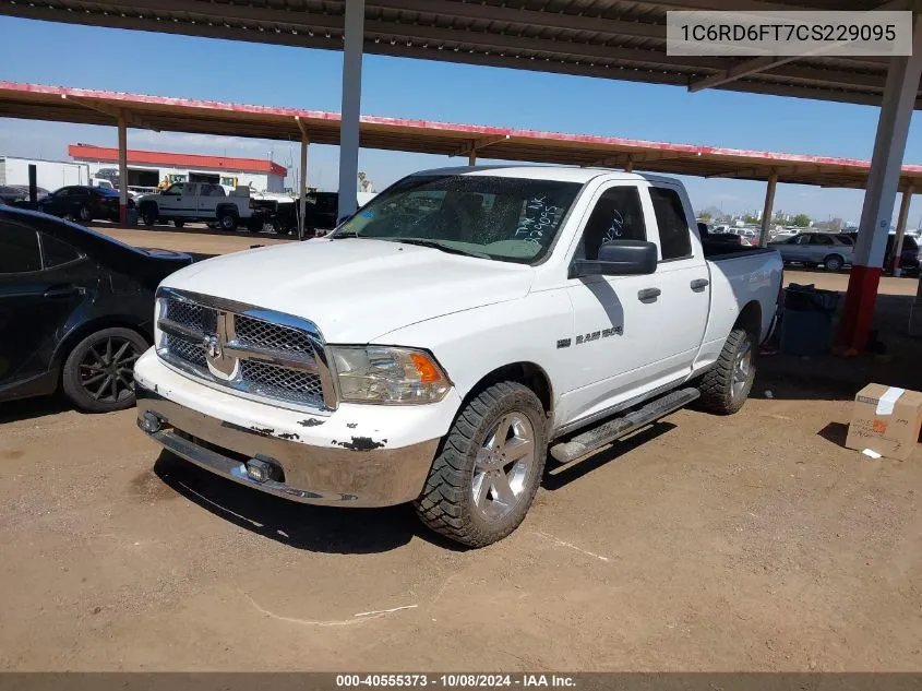 2012 Ram 1500 St VIN: 1C6RD6FT7CS229095 Lot: 40555373