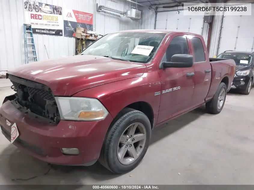 1C6RD6FT5CS199238 2012 Ram 1500 St