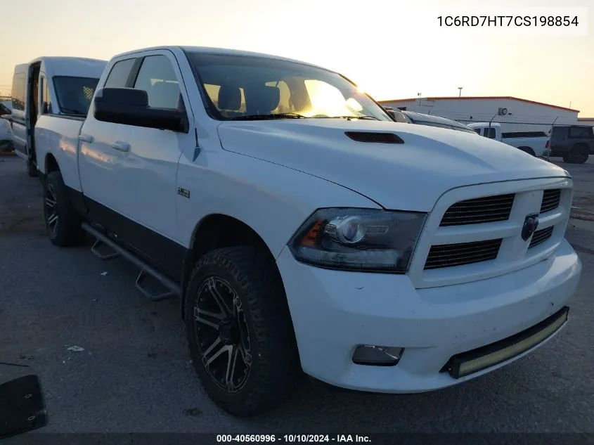 1C6RD7HT7CS198854 2012 Ram 1500 Sport