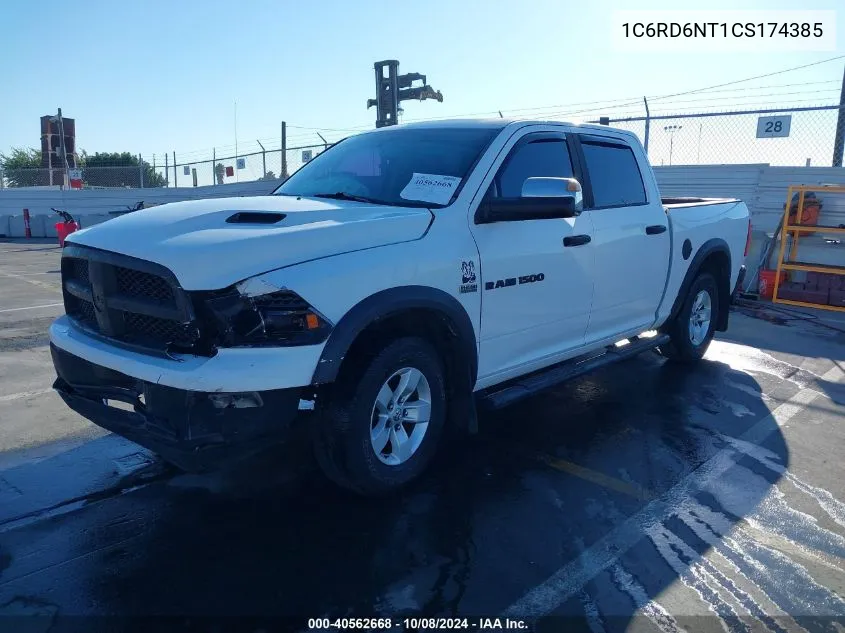 1C6RD6NT1CS174385 2012 Ram 1500 Laramie