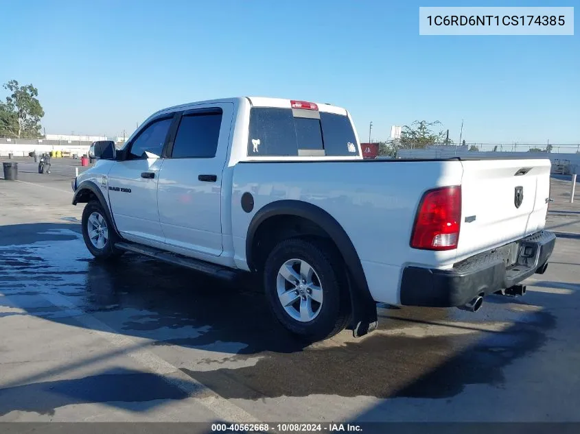 1C6RD6NT1CS174385 2012 Ram 1500 Laramie