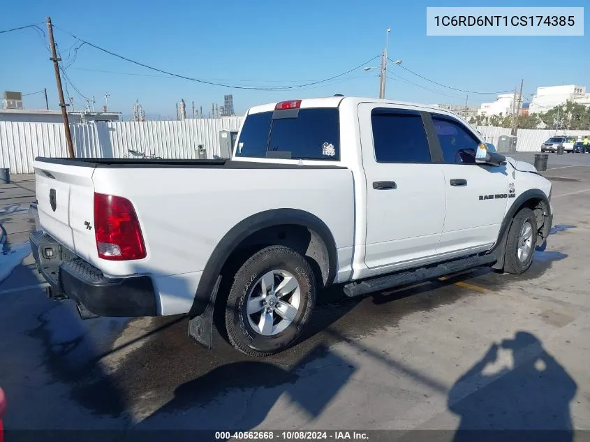 1C6RD6NT1CS174385 2012 Ram 1500 Laramie