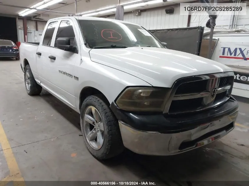 2012 Ram 1500 St VIN: 1C6RD7FP2CS285289 Lot: 40566156