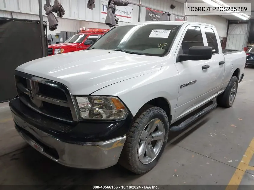 2012 Ram 1500 St VIN: 1C6RD7FP2CS285289 Lot: 40566156