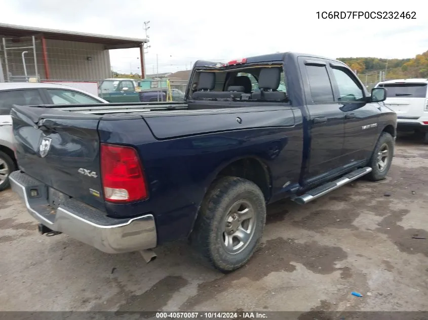 2012 Ram 1500 St VIN: 1C6RD7FP0CS232462 Lot: 40570057