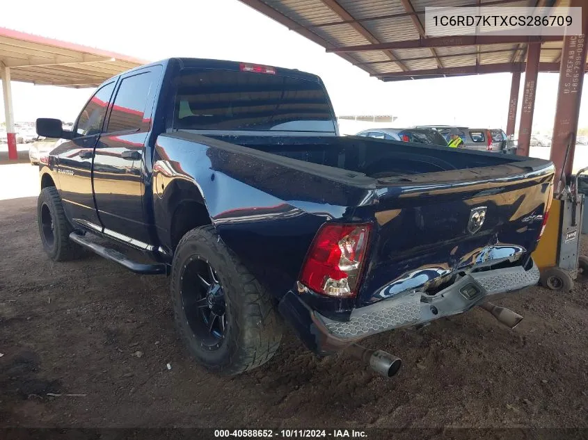 2012 Ram 1500 St VIN: 1C6RD7KTXCS286709 Lot: 40588652