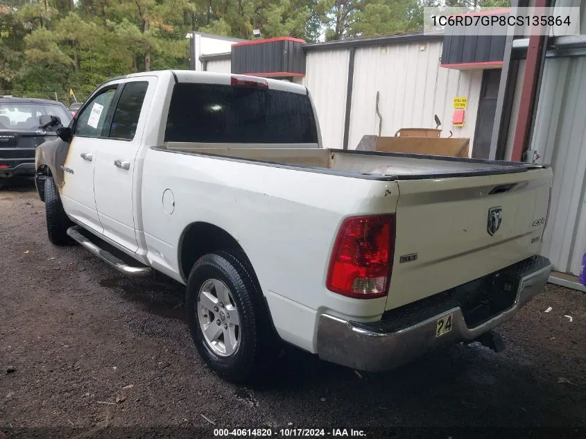 2012 Ram 1500 Slt VIN: 1C6RD7GP8CS135864 Lot: 40614820