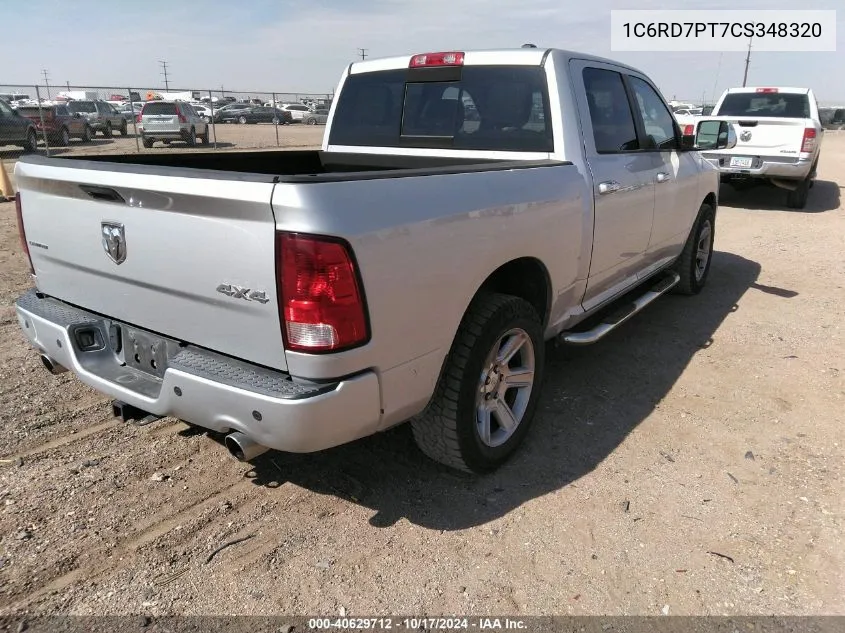 2012 Ram 1500 Laramie Longhorn/Limited Edition VIN: 1C6RD7PT7CS348320 Lot: 40629712